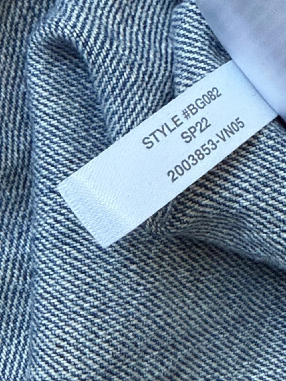 J. Crew Denim Square-Neck Puff Sleeve Blouse Blue linen cotton 54648